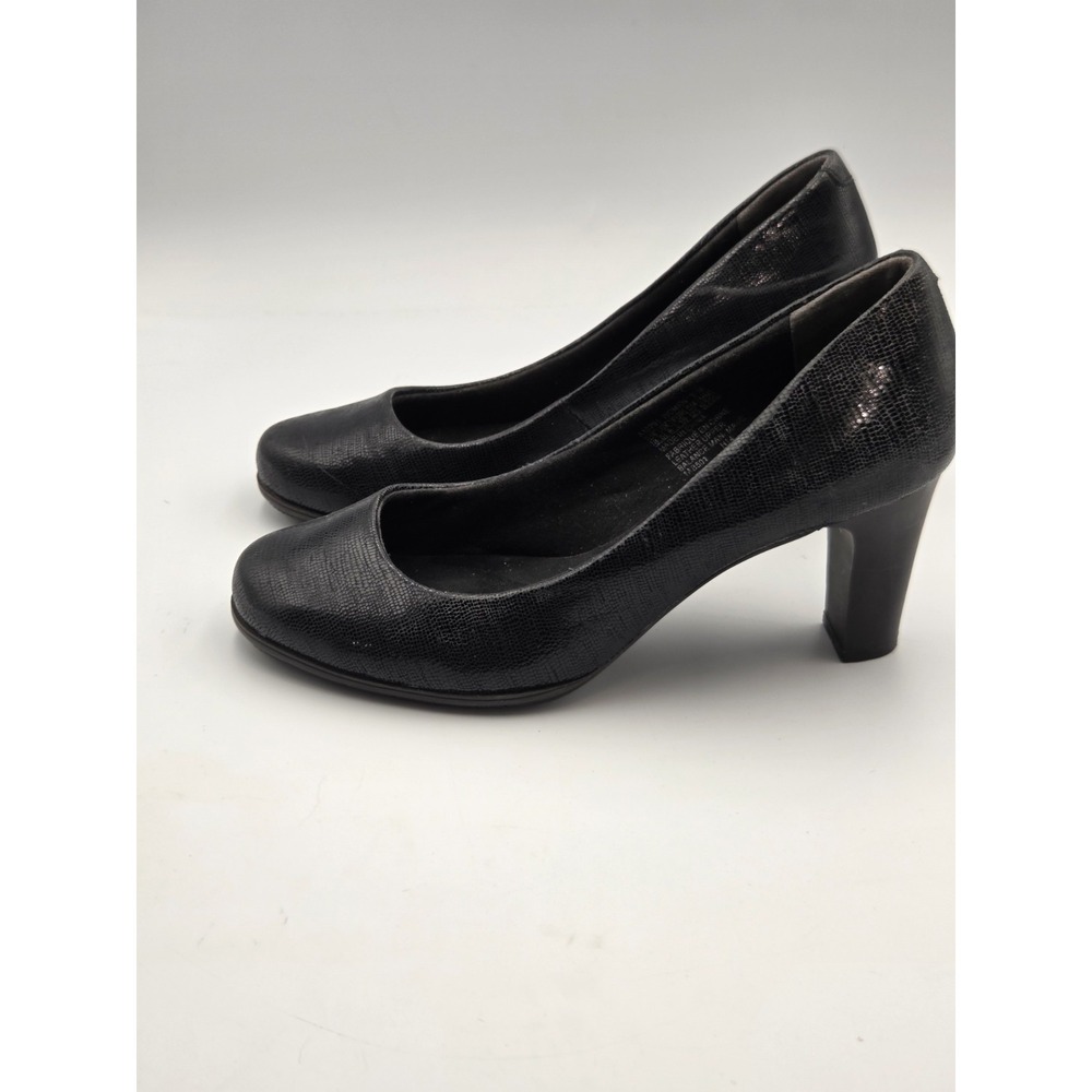 Rockport Women's Total Motion 75mm‎ Dress Patent Pump Heels Black 8.5 Career